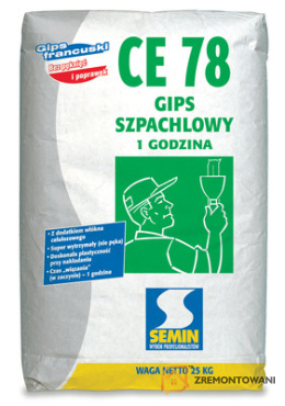 Gips szpachlowy CE 78 1H Semin